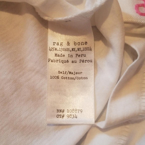 FREE WITH ANY $10.00 BUNDLE key to the cure t-shirt Rag & Bone - Picture 3 of 8